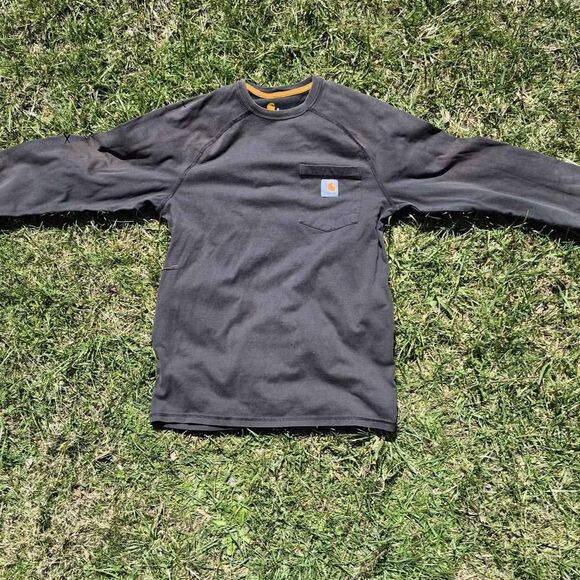 Carhartt Men's (2) Shirt Bundle - (1) Long Sleeve & (1) Short Sleeve - Small - Picture 5 of 10